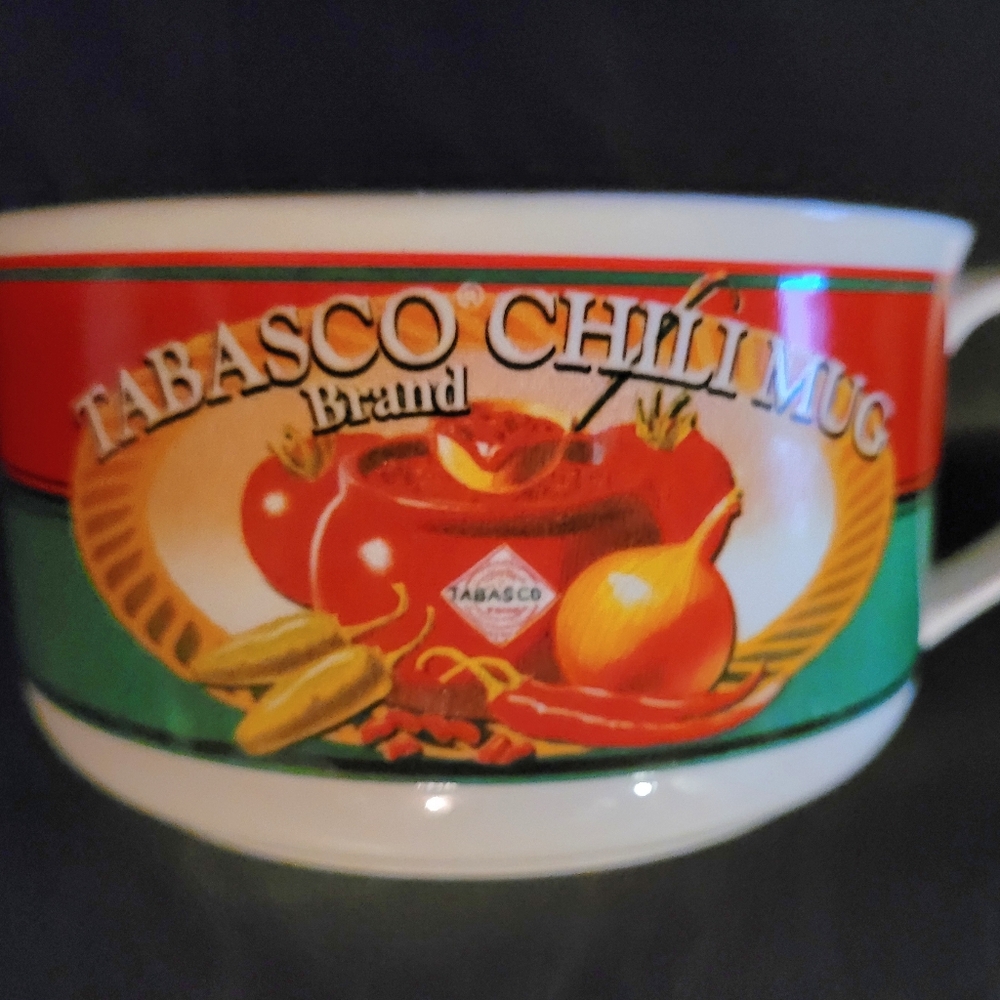 Tabasco Chili Mug with Red and Green Accents (112)